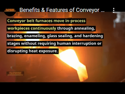 Benefits & Features of Conveyor Belt Furnaces | S.M. Engineering & Heat Treating